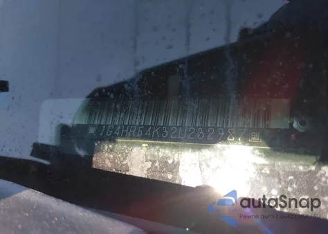 2002 Buick Lesabre Limited z USA, uszkodzony, nr VIN 1G4HR54K32U232987